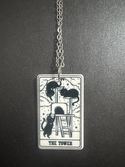 Cat Tarot Necklaces