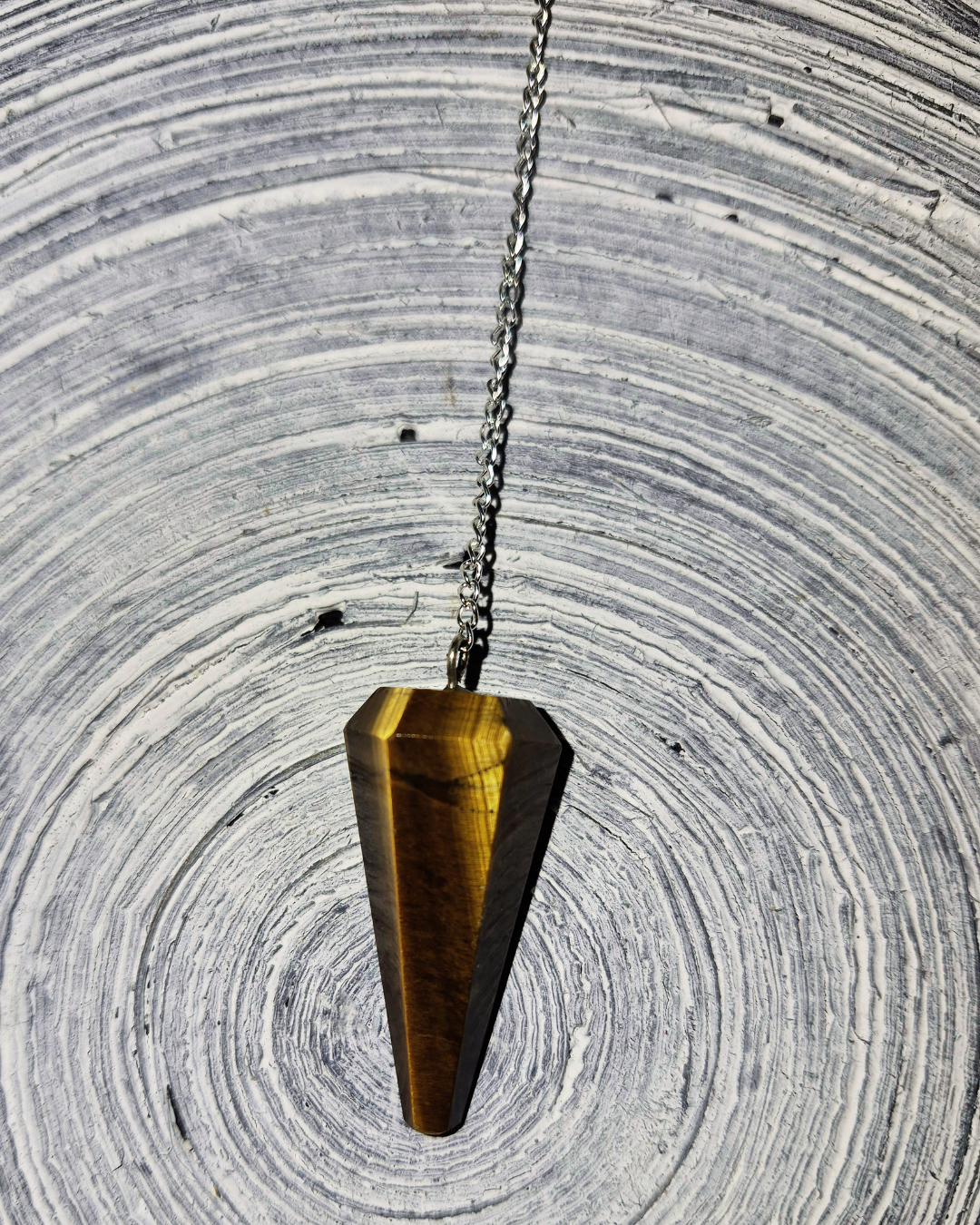 Tigers Eye Pendulum
