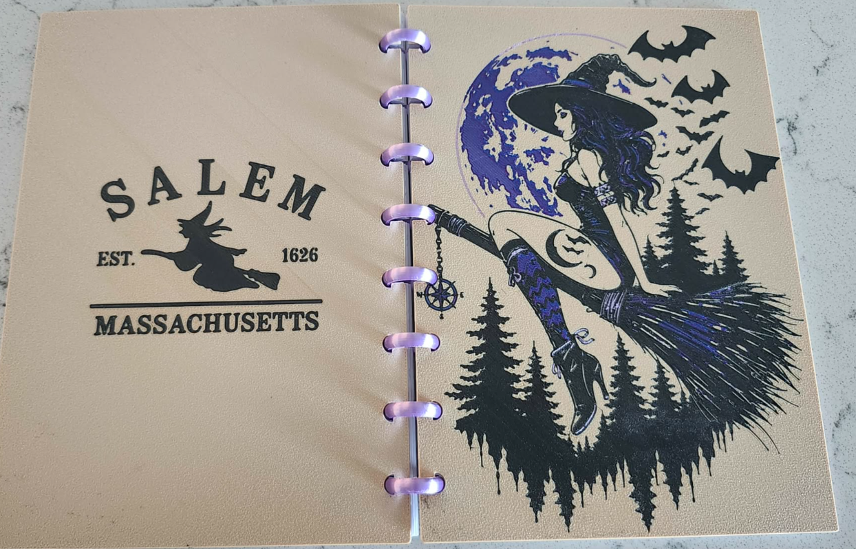 The Wicked Bookery - 3D Hardcover Refillable Notebooks - FREE SHIPPING