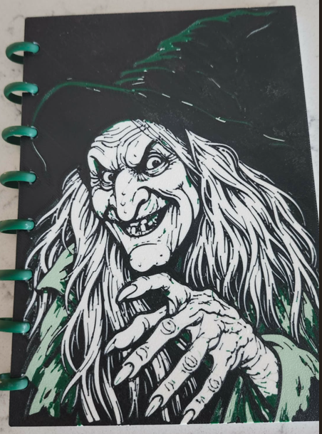 The Wicked Bookery - 3D Hardcover Refillable Notebooks - FREE SHIPPING
