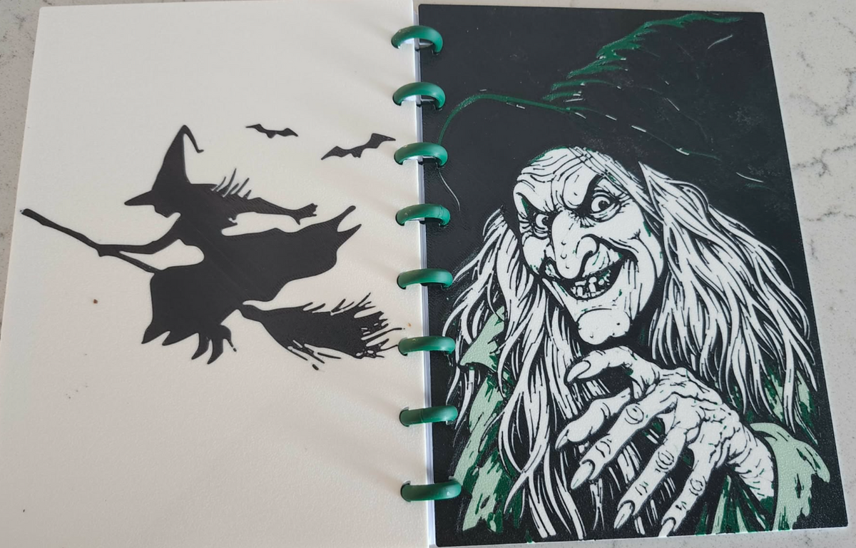 The Wicked Bookery - 3D Hardcover Refillable Notebooks - FREE SHIPPING