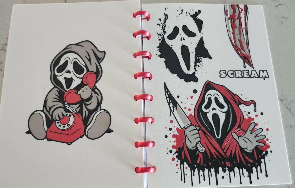 The Wicked Bookery - 3D Hardcover Refillable Notebooks - FREE SHIPPING