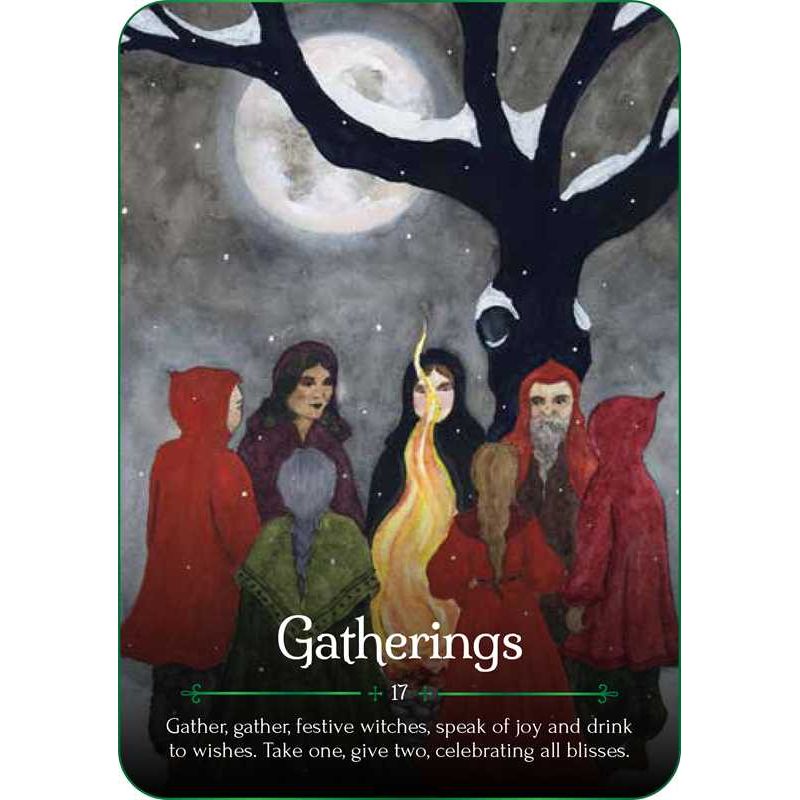Seasons of the Witch: Yule Oracle Deck by Lorriane Anderson