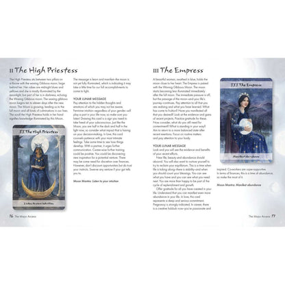 Lunar Tarot by Jayne Wallace | 78-Card Moon Tarot Deck &amp; Guidebook