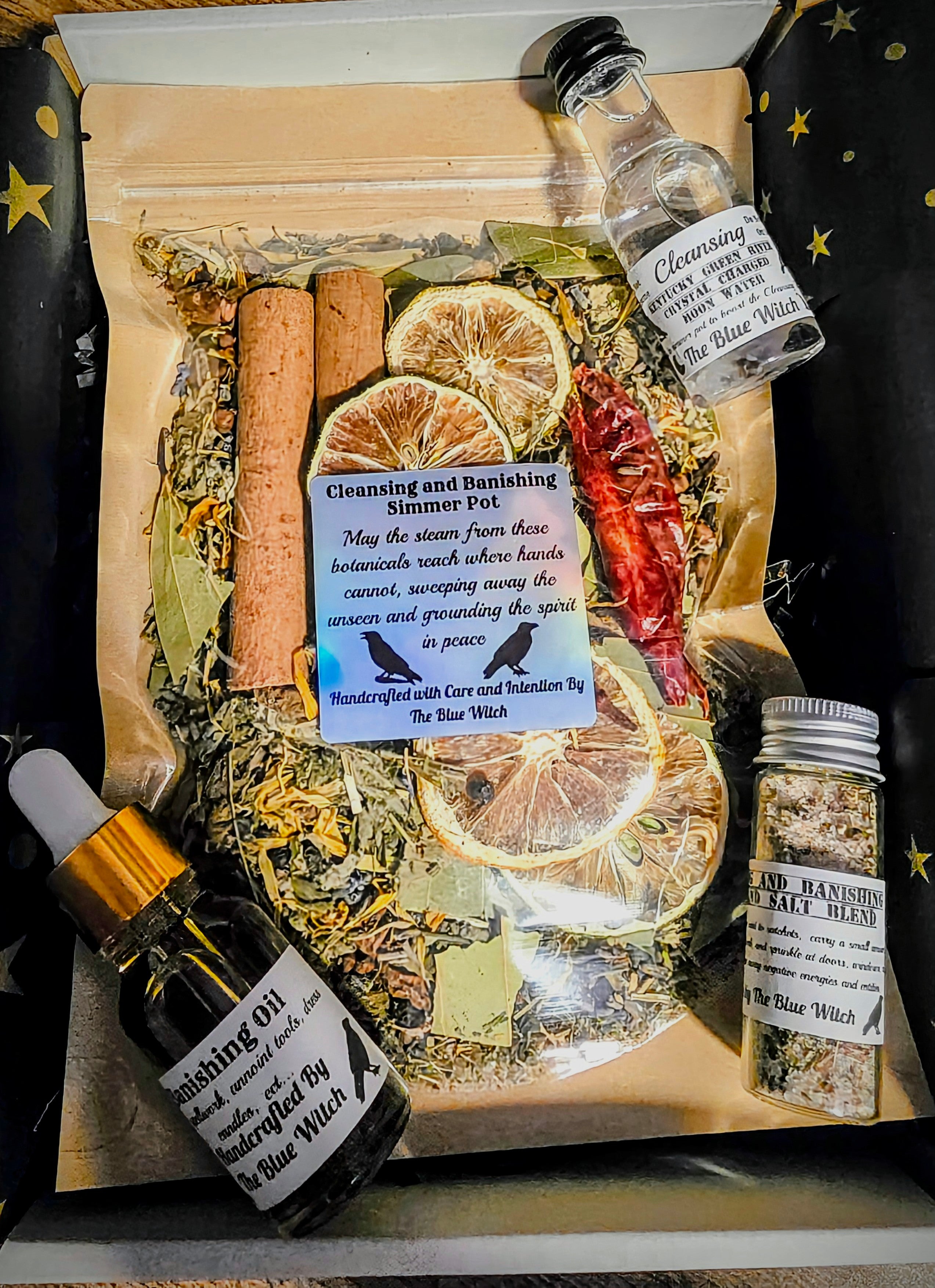 Cleansing and Banishing Simmer Pot Kit