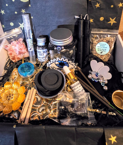 3 in 1 Return to Sender Box (shaker jar, candle spell, and aromatic magic)