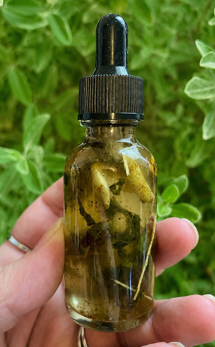 Samhain ritual anointing oil