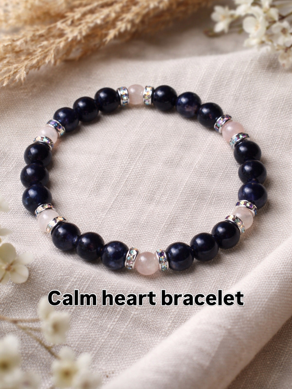 Amethyst &amp; Rose Quartz Bracelet