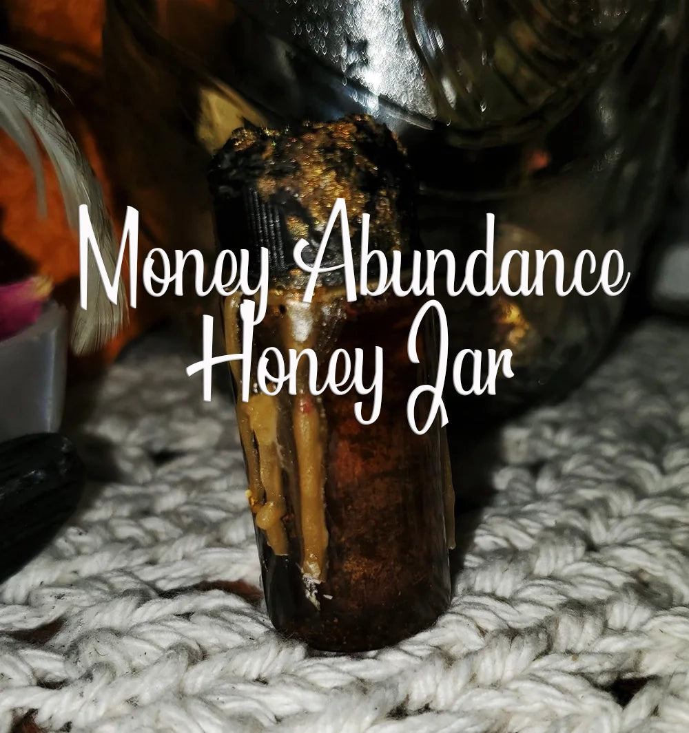 Money Abundance Honey Jar