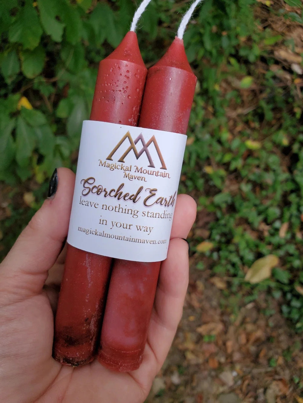 Scorched Earth Loaded Blockbuster Spell Candles