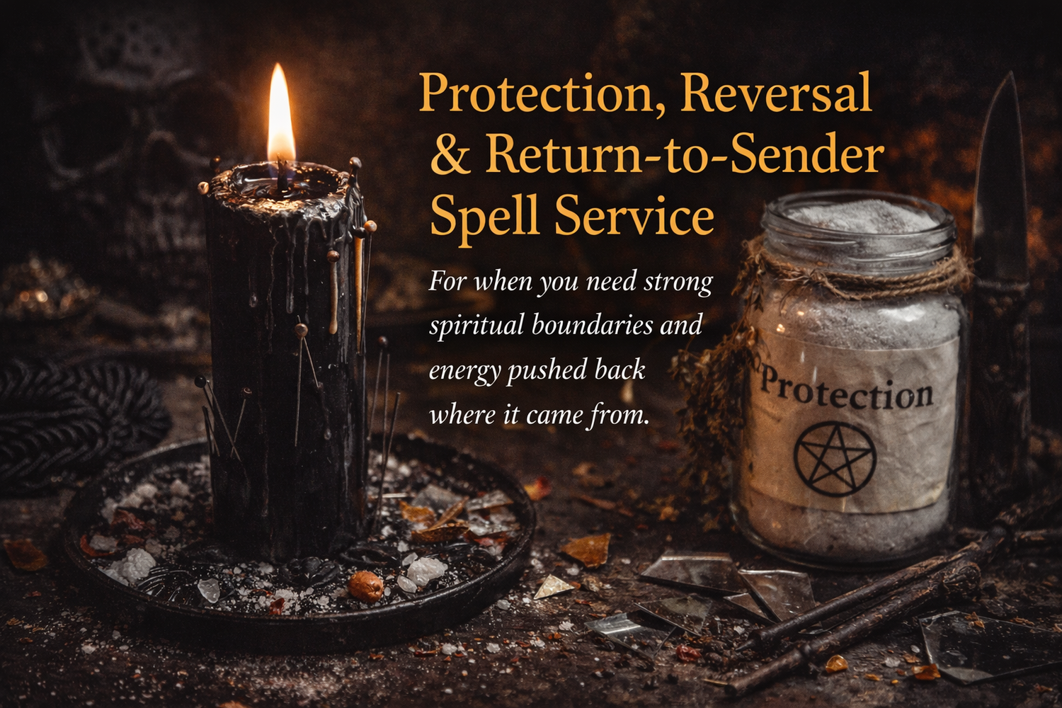 Protection, Reversal &amp; Return-to-Sender Spell Service