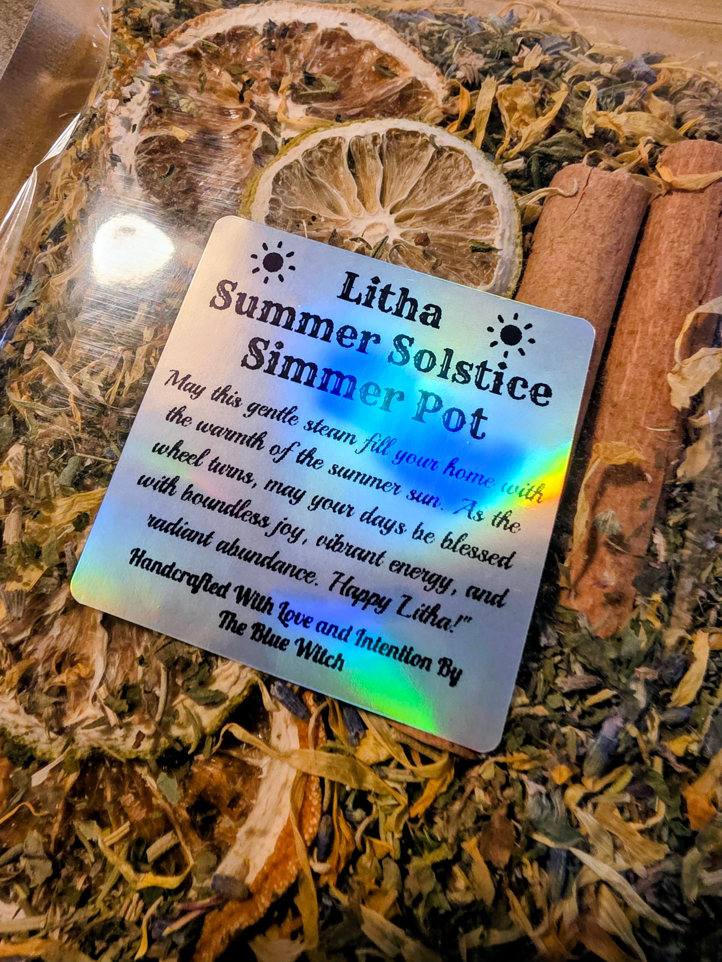 Litha/Summer Solstice Simmer Pot Kit