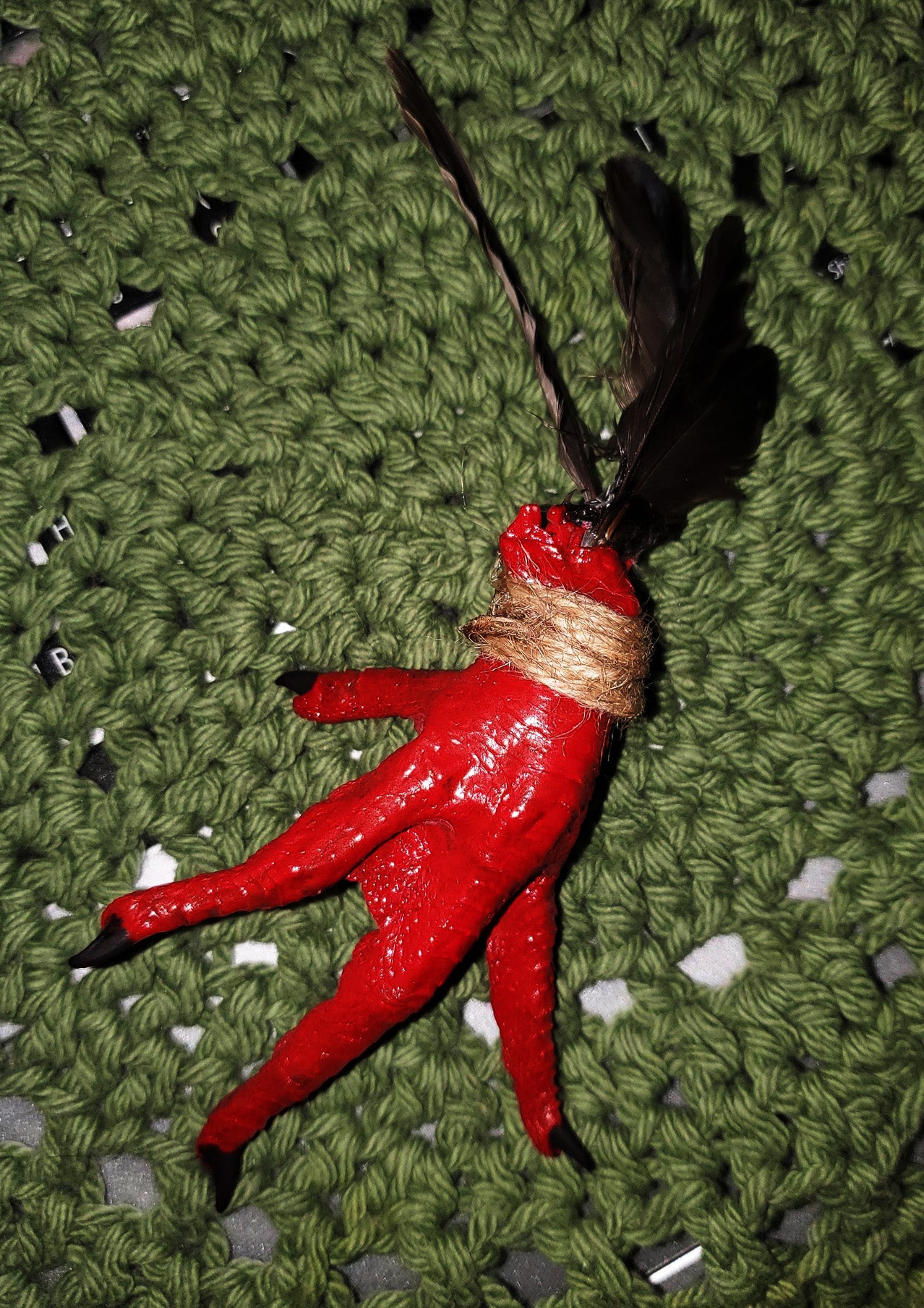 The Scratcher™ | Chicken Foot Protection Charm