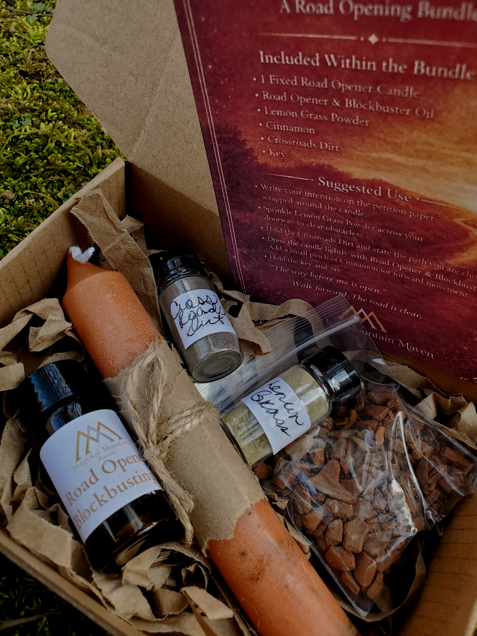 Clear The Way Road Opener Spell Bundle Kit