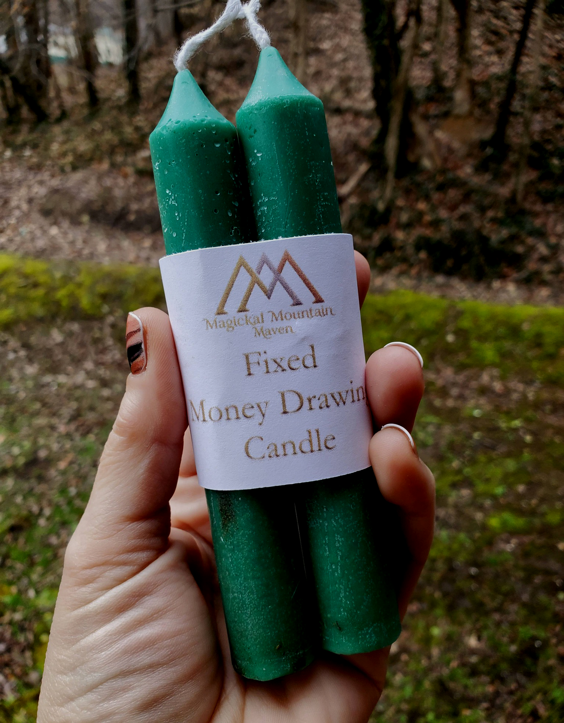 Fixed Money Drawing Candle