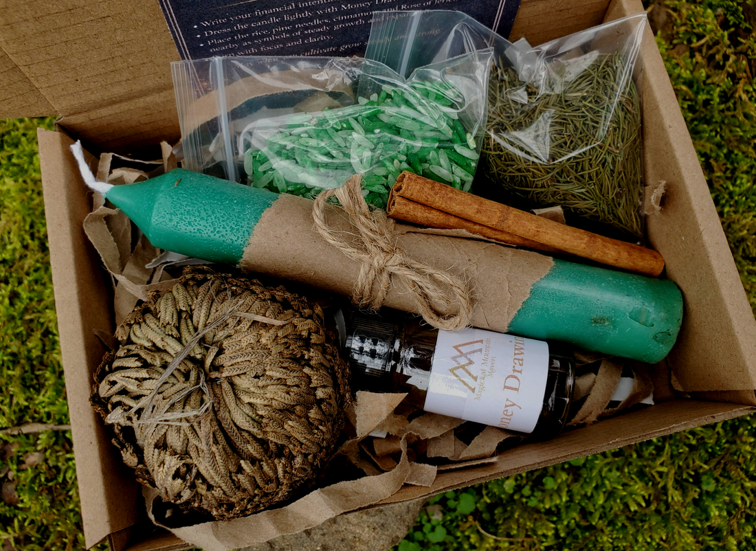 Vault of Riches Money Manifestation Spell Bundle Kit