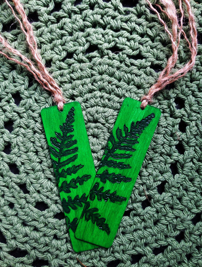Handmade Wooden Bookmark