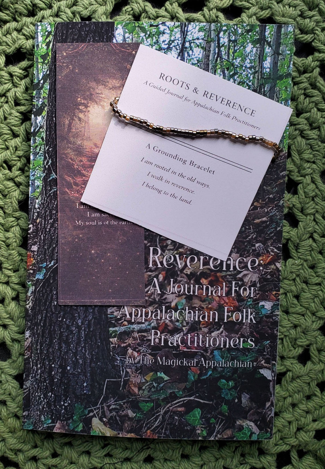 Roots &amp; Reverence (Signed Author Copy) | Appalachian Folk Magic Guided Journal | Herbal Lore &amp; Rootwork Practice