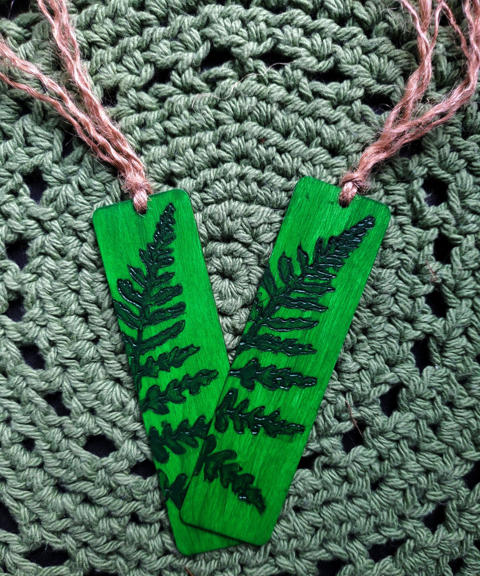 Handmade Wooden Bookmark