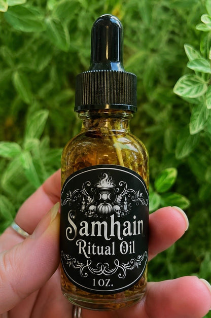 Samhain ritual anointing oil