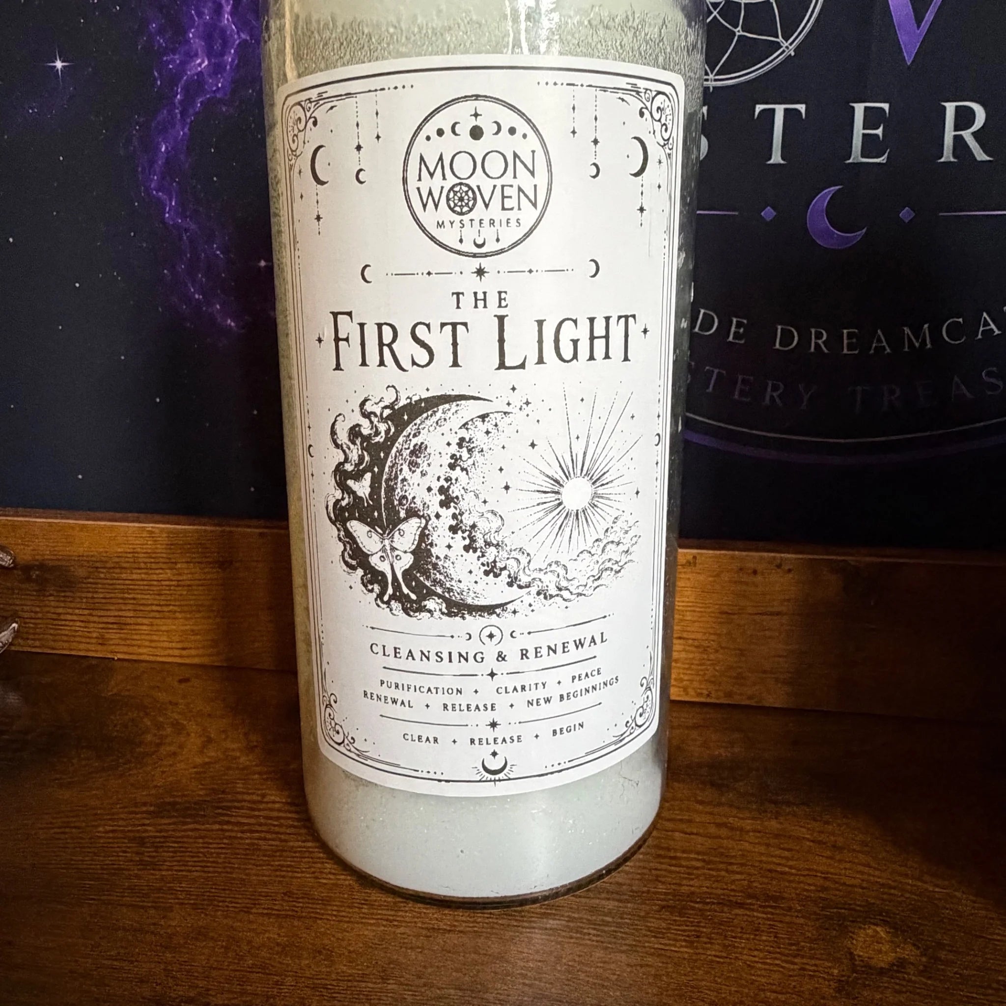 Moon Woven Candles