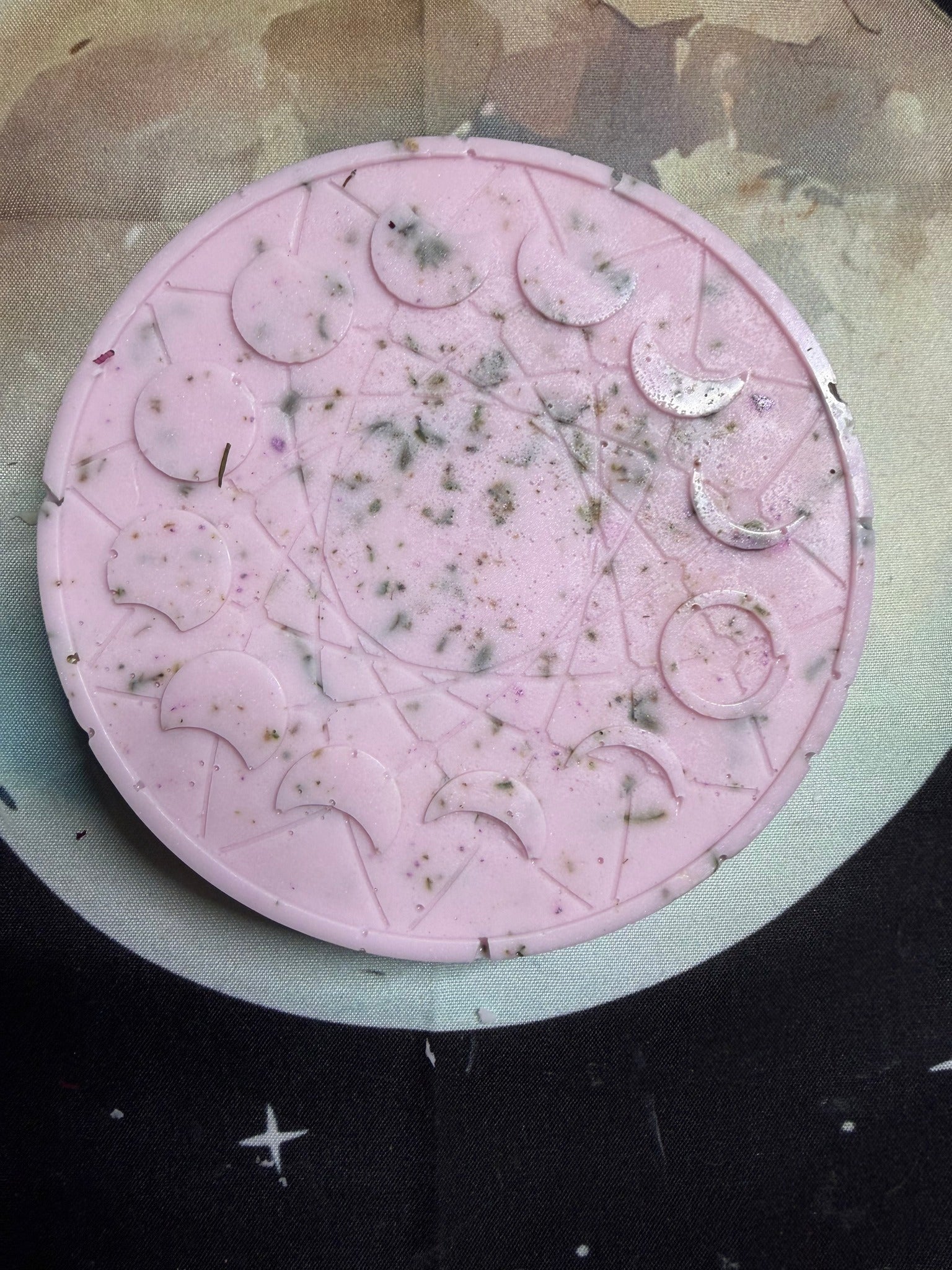 🌙 Lavender Moon Phase Goat Milk Soap ✨