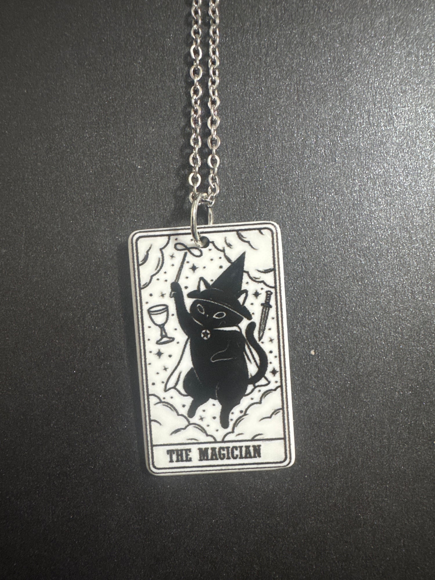 Cat Tarot Necklaces
