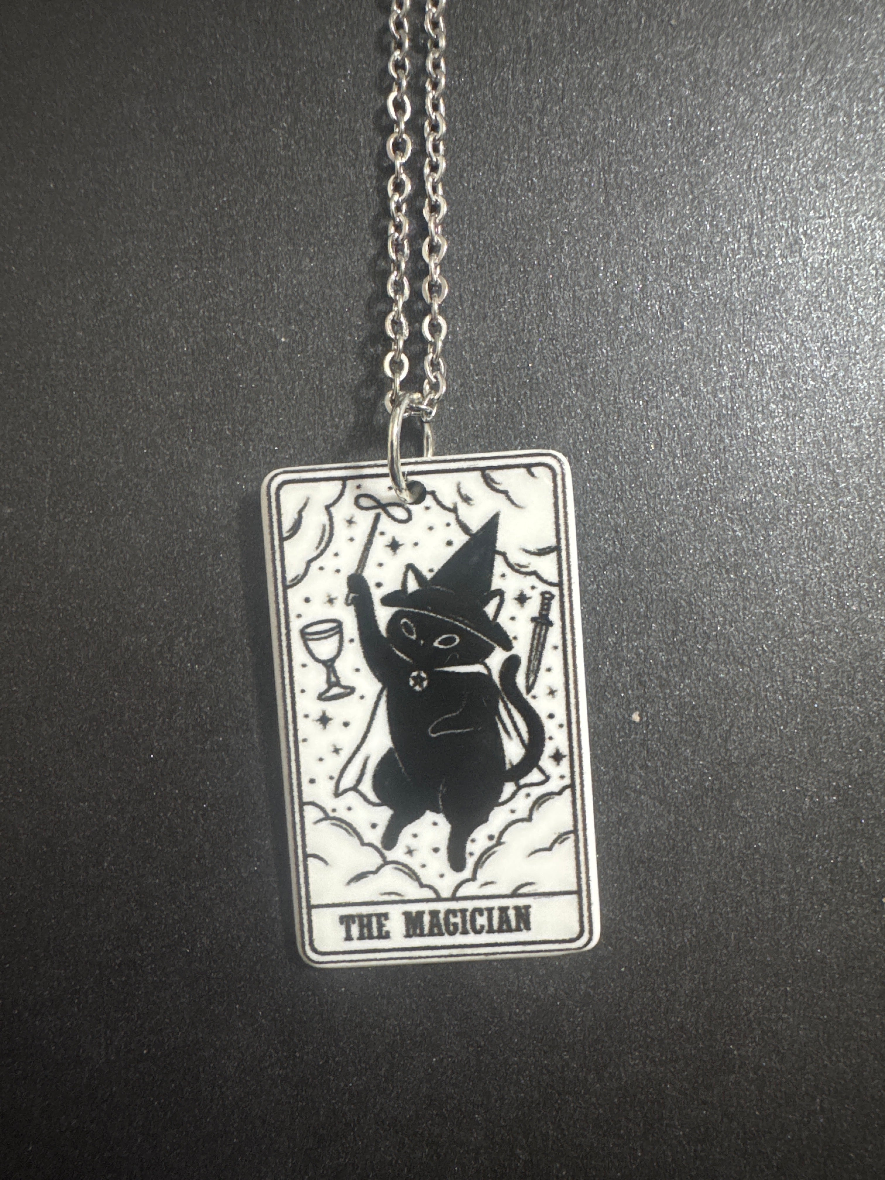 Cat Tarot Necklaces