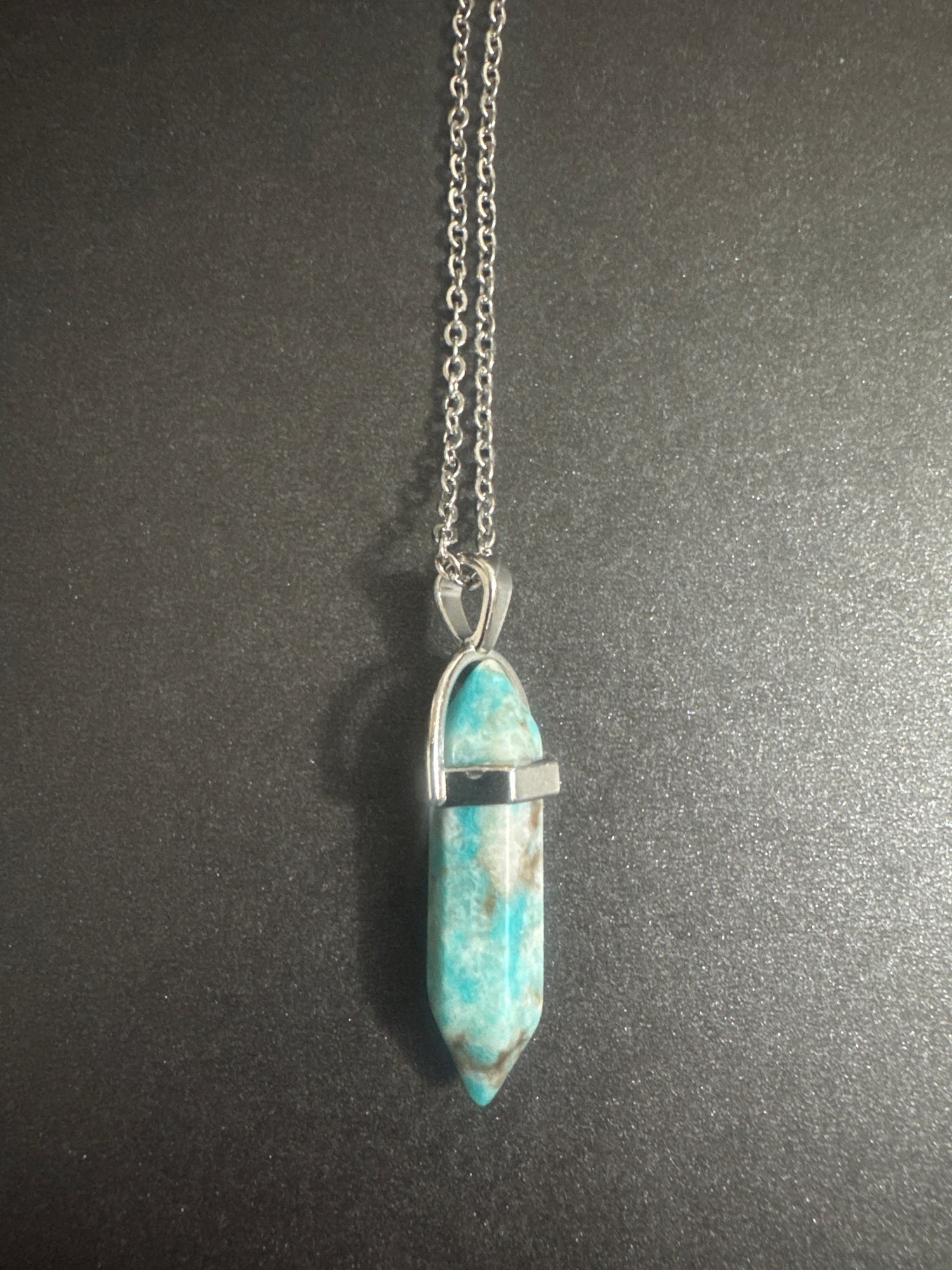 Various Shaped Crystal Necklaces
