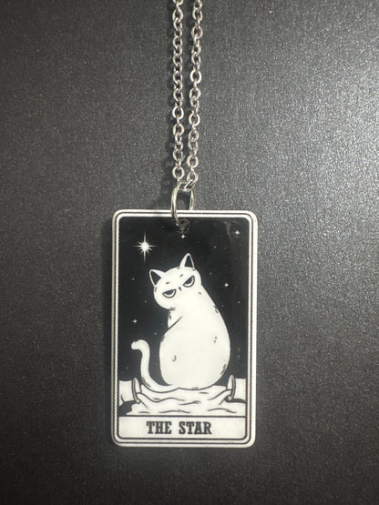 Cat Tarot Necklaces