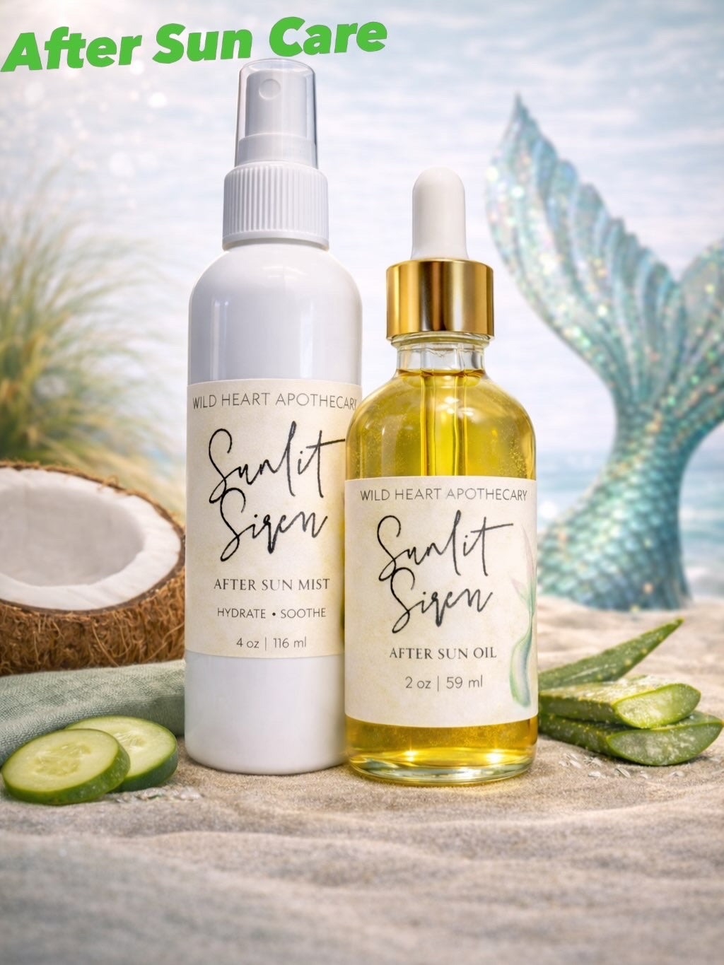Sunlit Siren - After Sun Body Oil