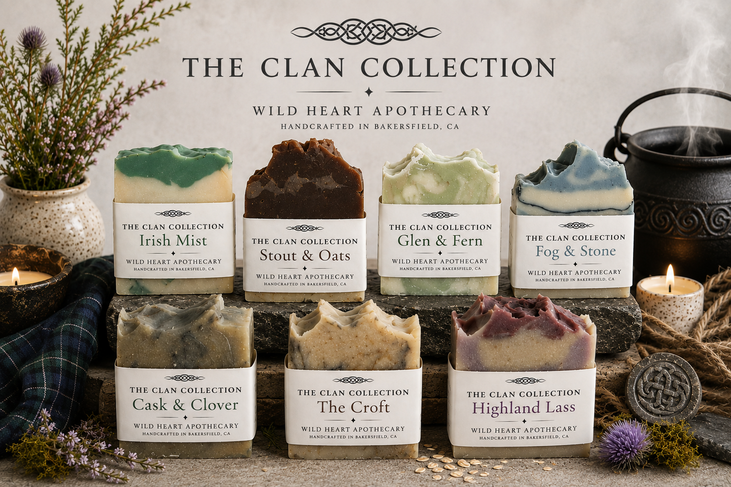 The Clan Collection Artisan Soap