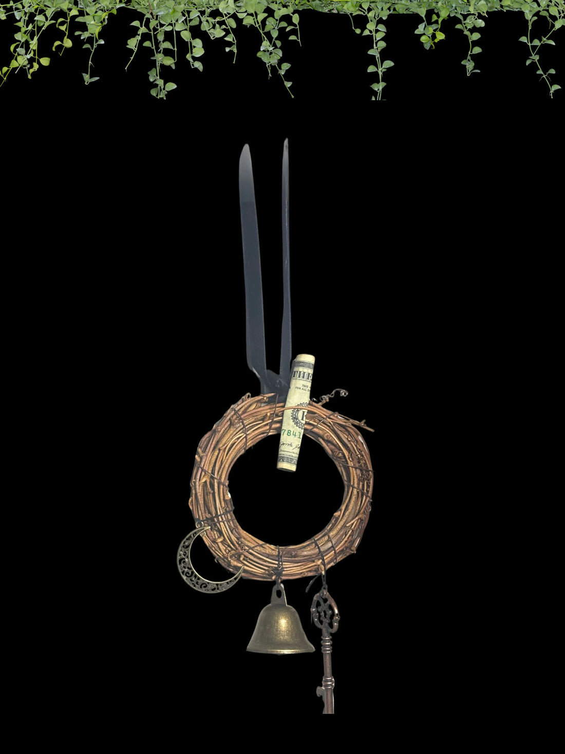 Prosperity/Money Witch Bell