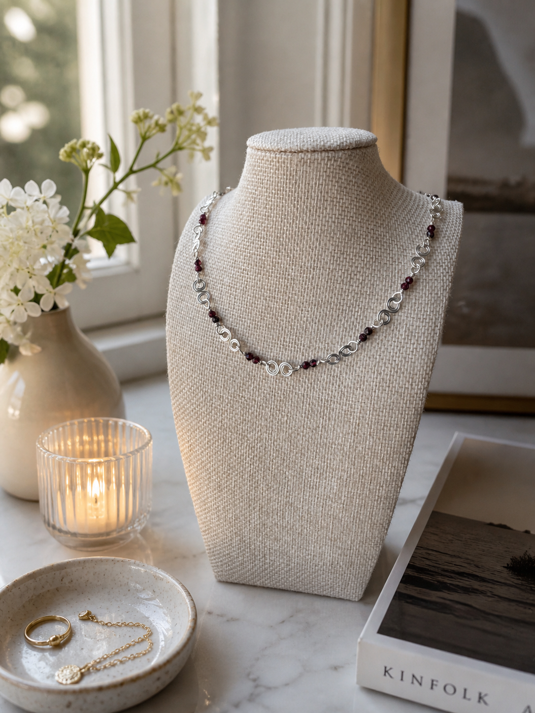 Red Garnet Necklace
