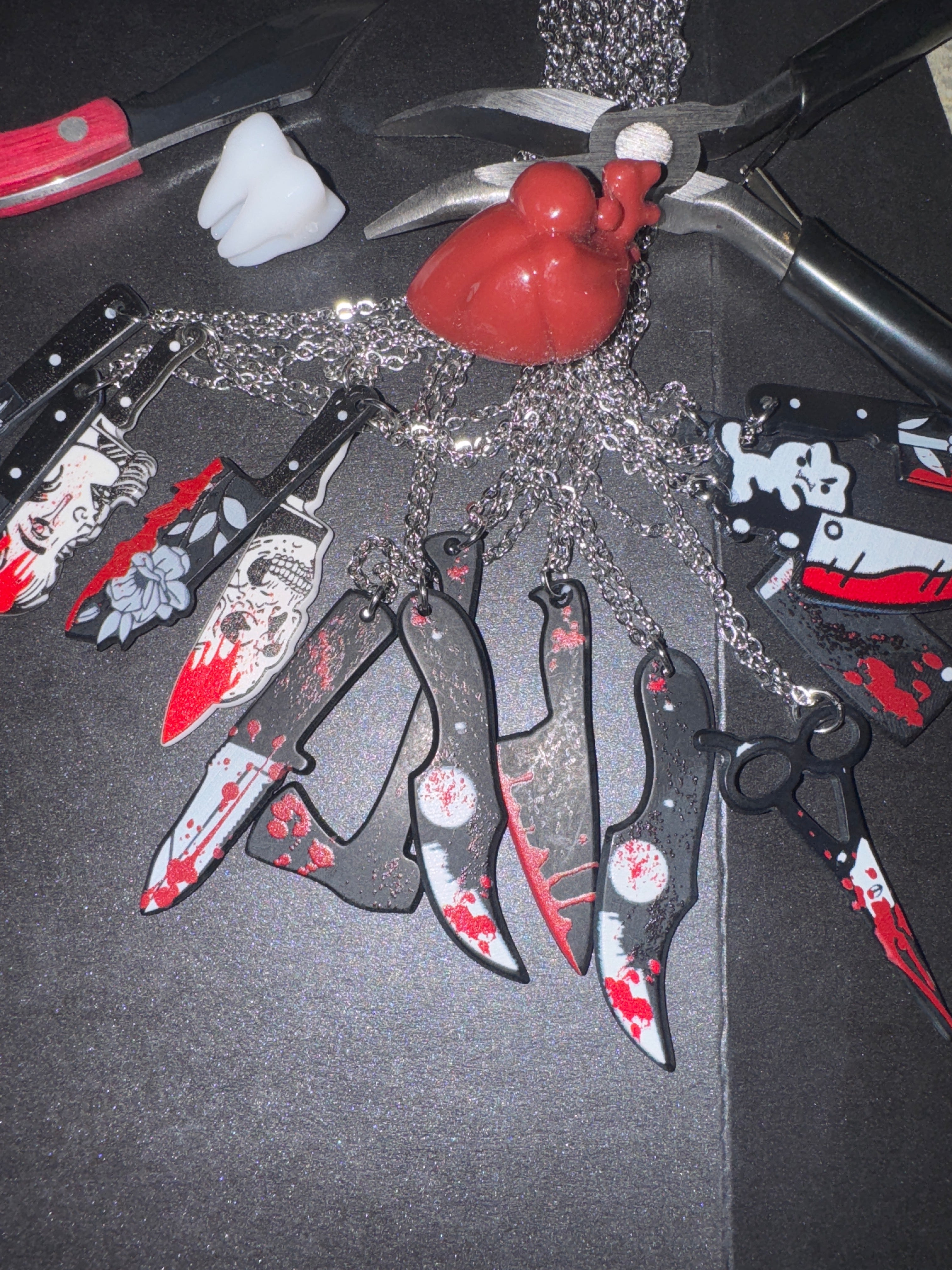 Bloody Weapon Necklace🩸