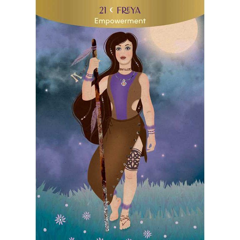 Moon Goddess Oracle Deck by Nicci Garaicoa – Sacred Feminine Wisdom, Crystals &amp; Moon Magic