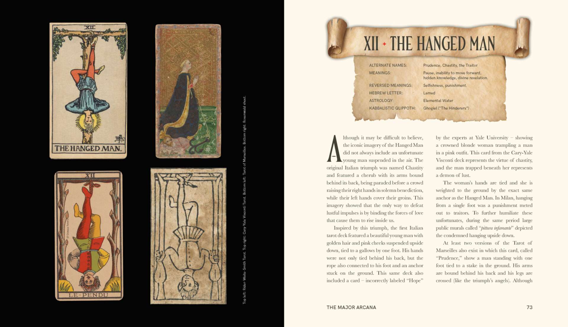 An Occult Guide to the Tarot showing esoteric Major Arcana interpretations