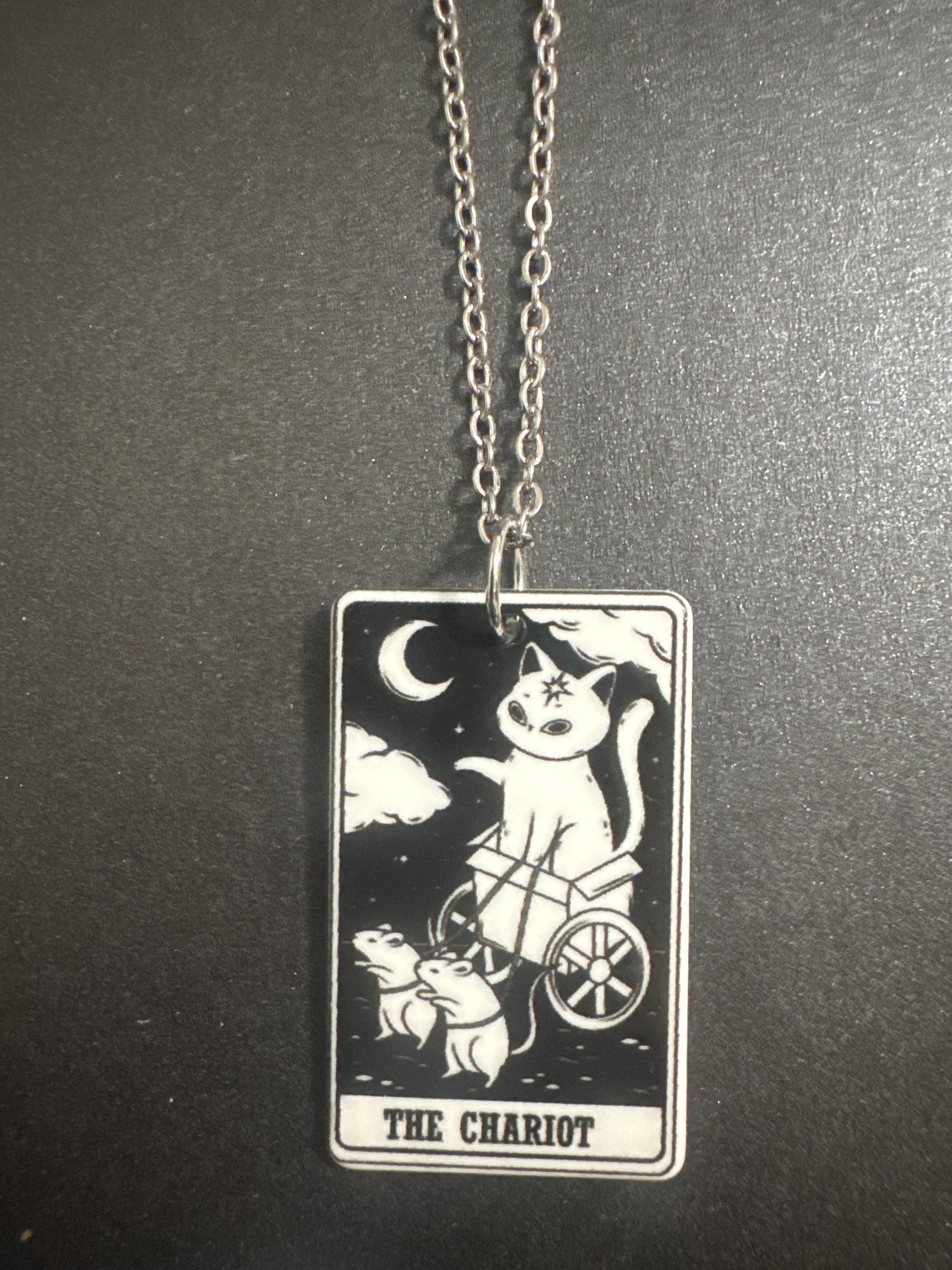 Cat Tarot Necklaces