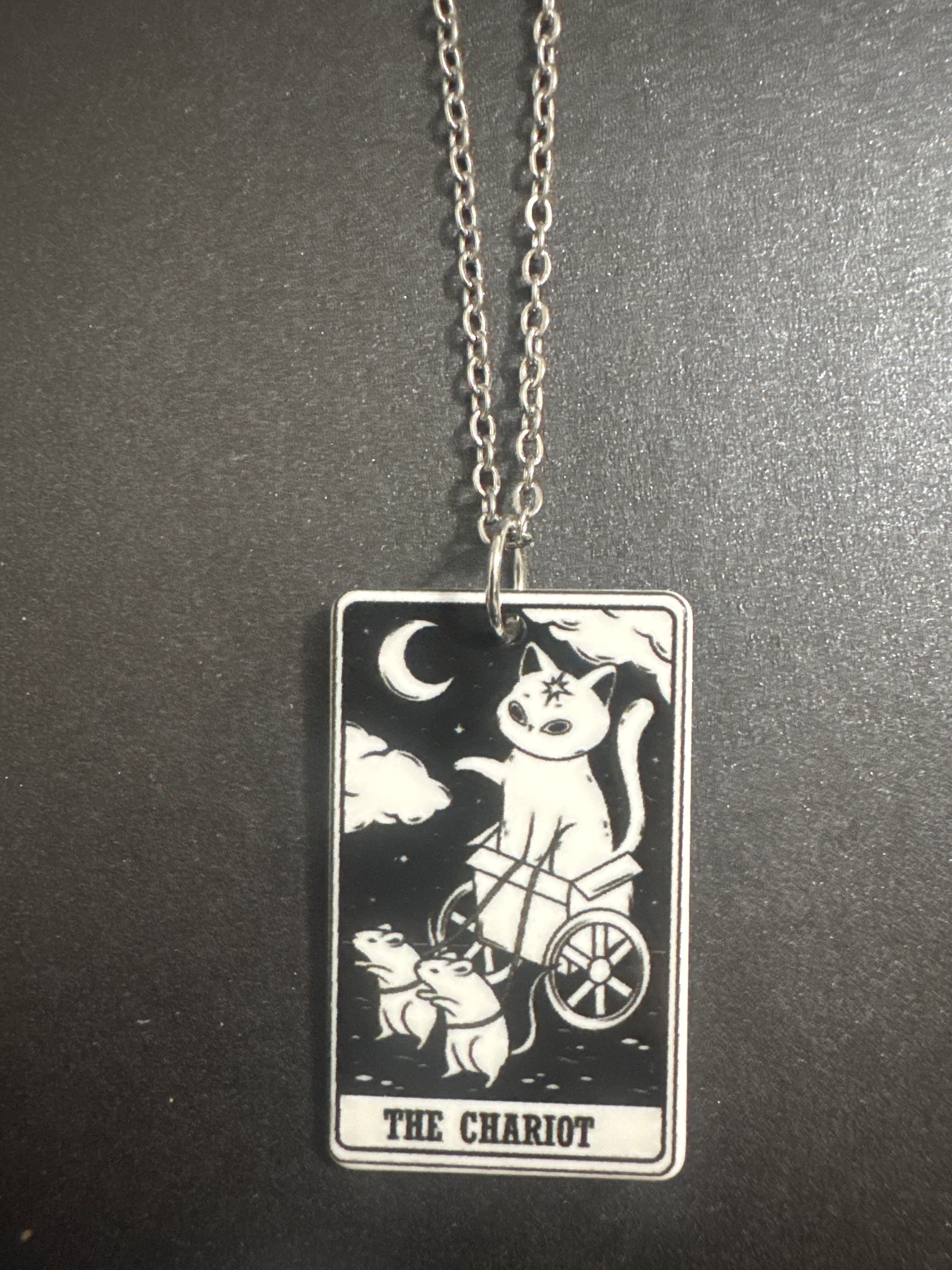 Cat Tarot Necklaces