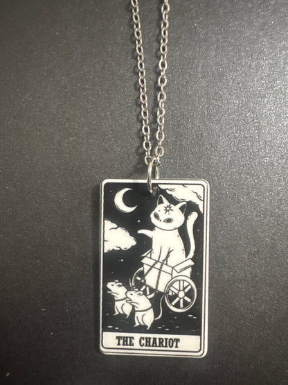Cat Tarot Necklaces
