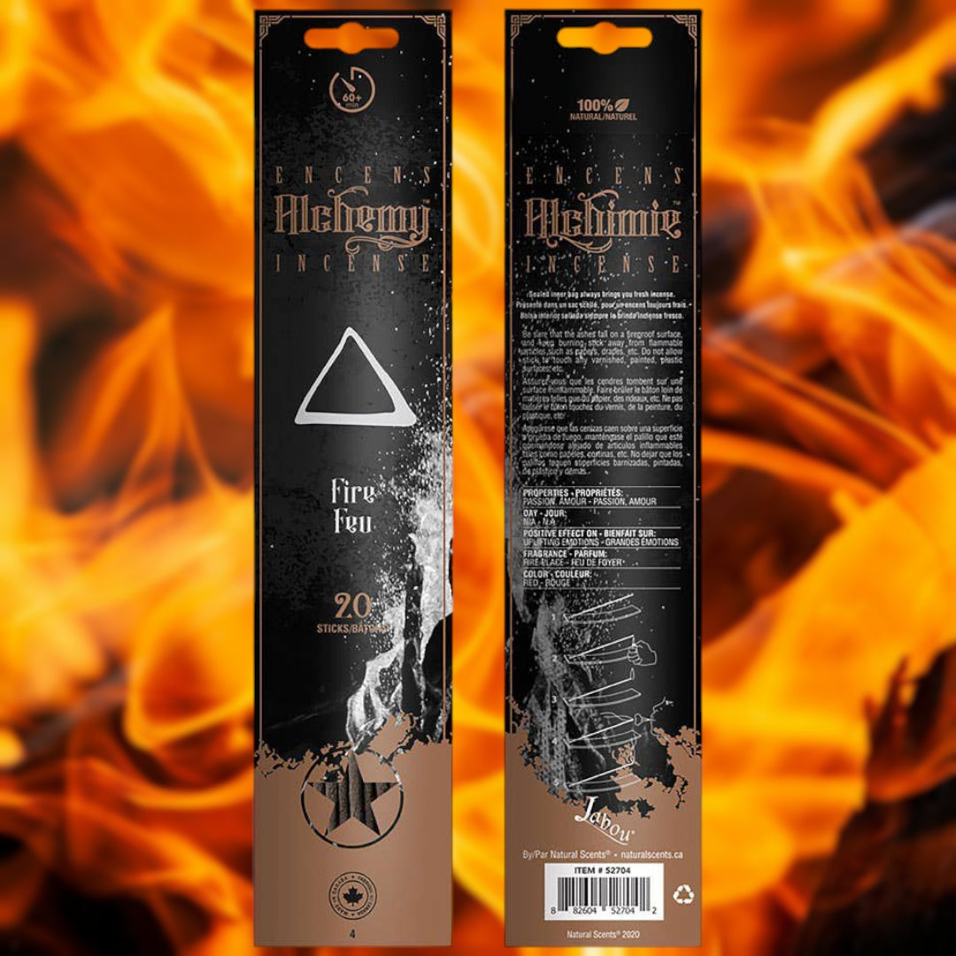 Alchemy Element Incense Sticks – 6 Variants (Water, Fire, Earth, Air, Sun, Moon)