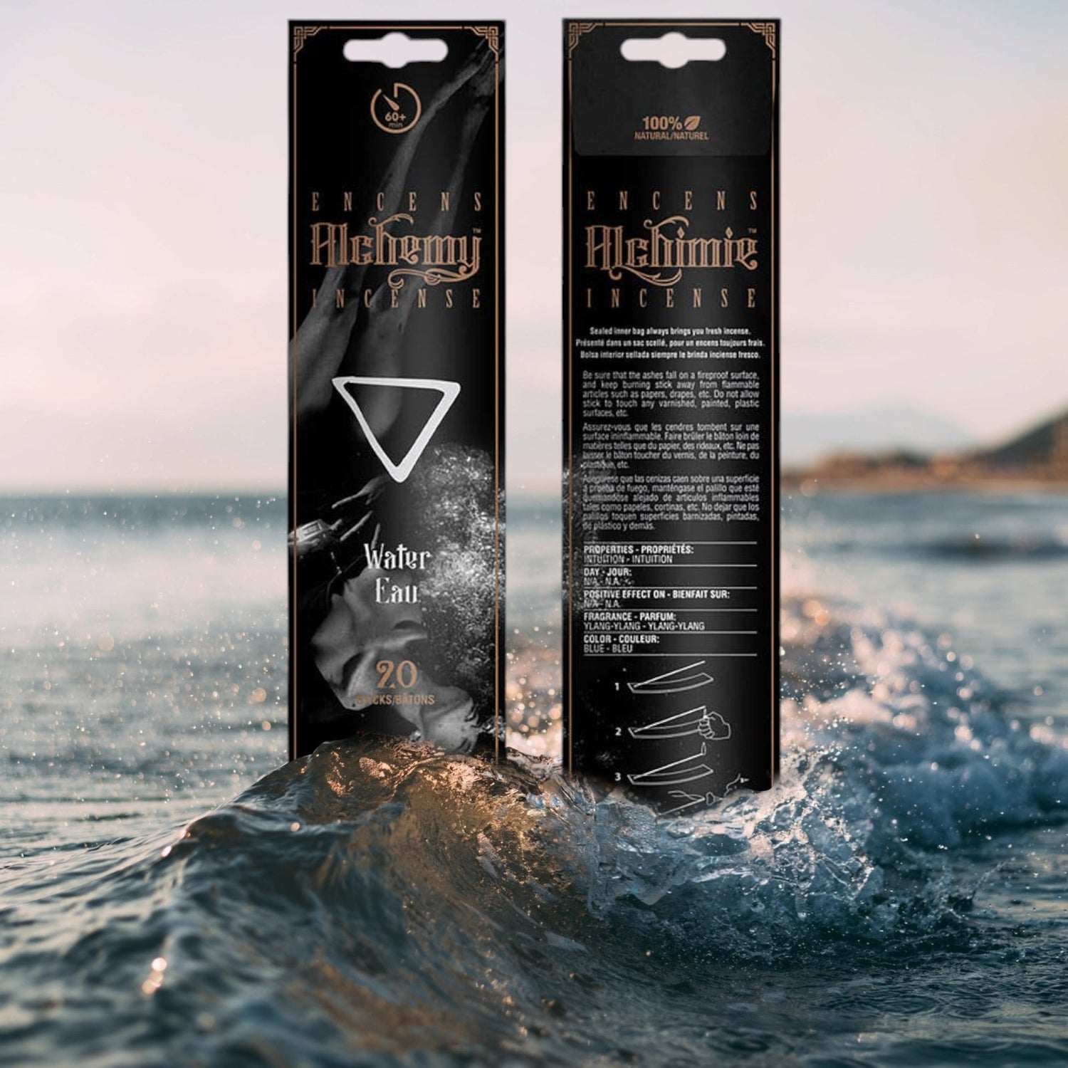 Alchemy Element Incense Sticks – 6 Variants (Water, Fire, Earth, Air ...