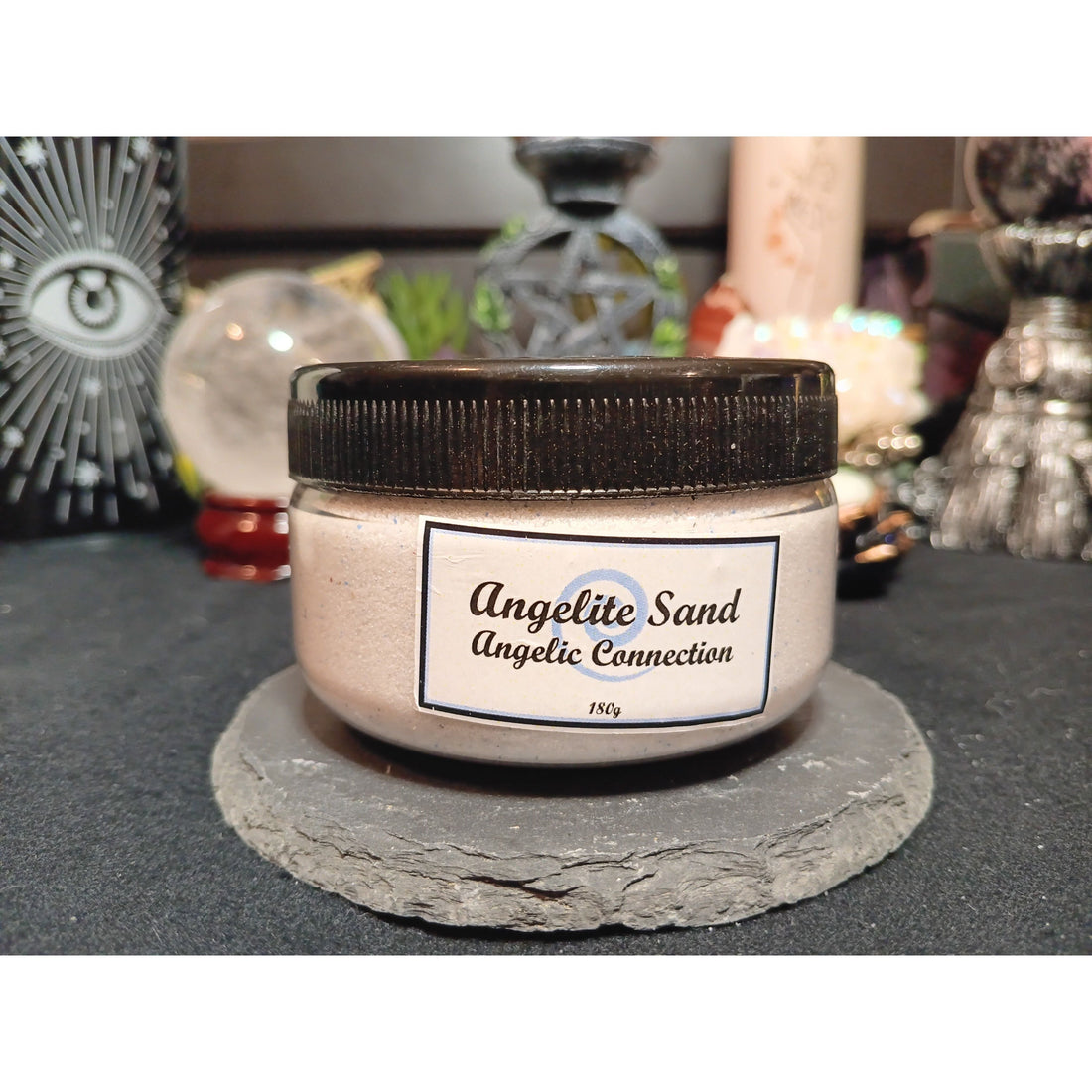 Angelite Crystal Sand for Spells, Rituals &amp; Ancestral Work