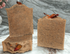 Protection collection - three salt soap bars containing French pink clay with rosebuds on top
