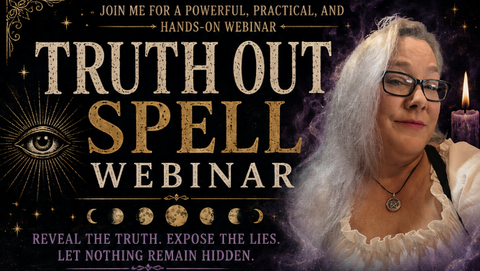 Truth Out Spell Webinar - with Granny the Swamp Witch