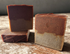 Cleansing collection - three soap bars containing turmeric and ginger with poppy seeds