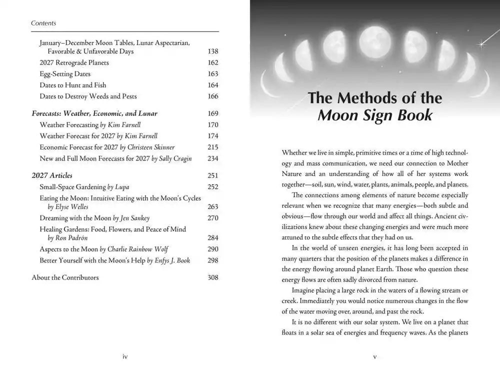 Table of contents continued from Llewellyn&