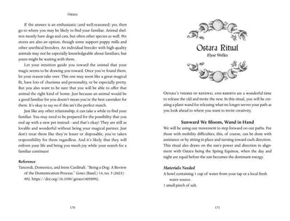 Interior Ostara section from Llewellyn&