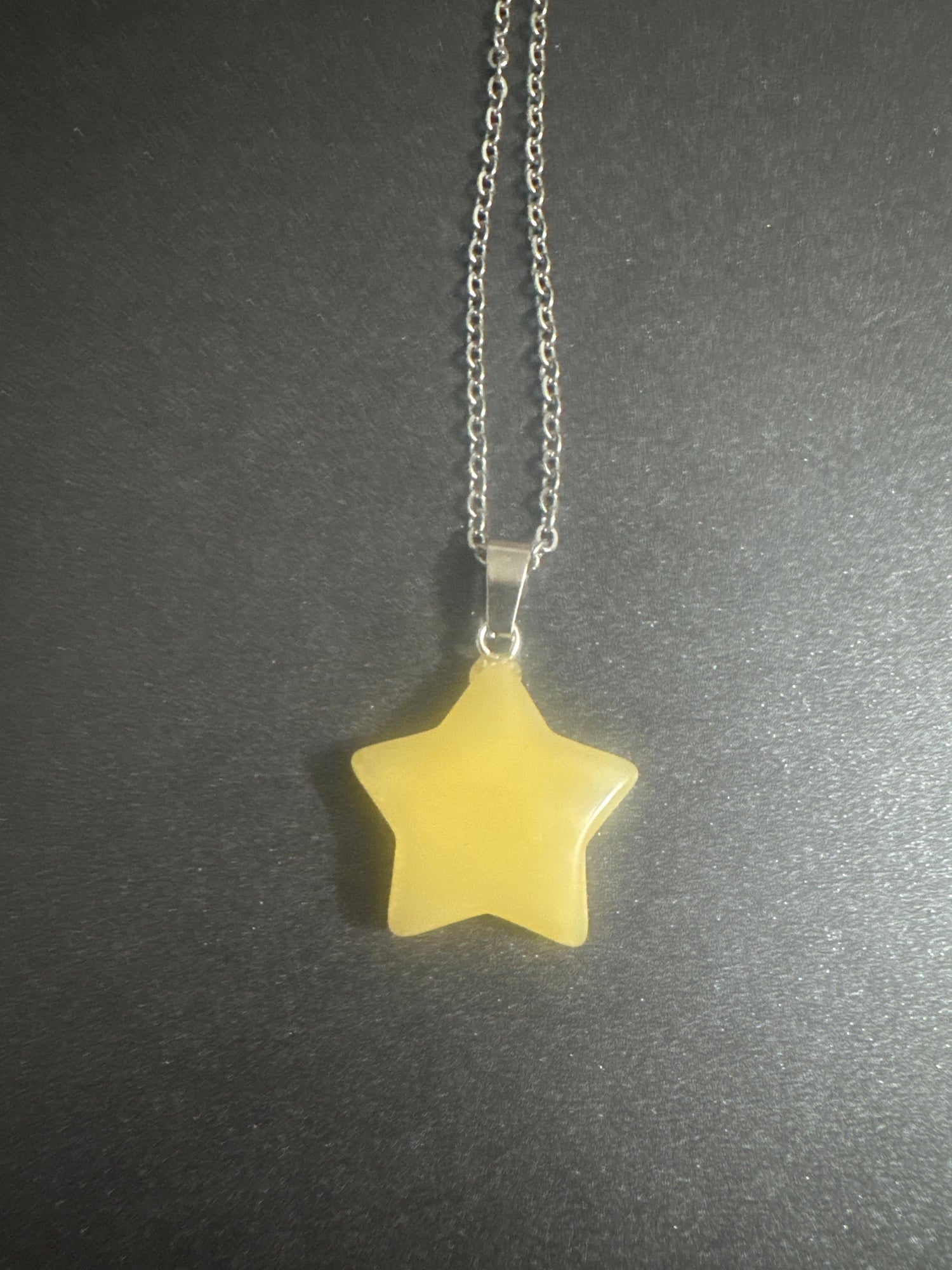 Various Shaped Crystal Necklaces