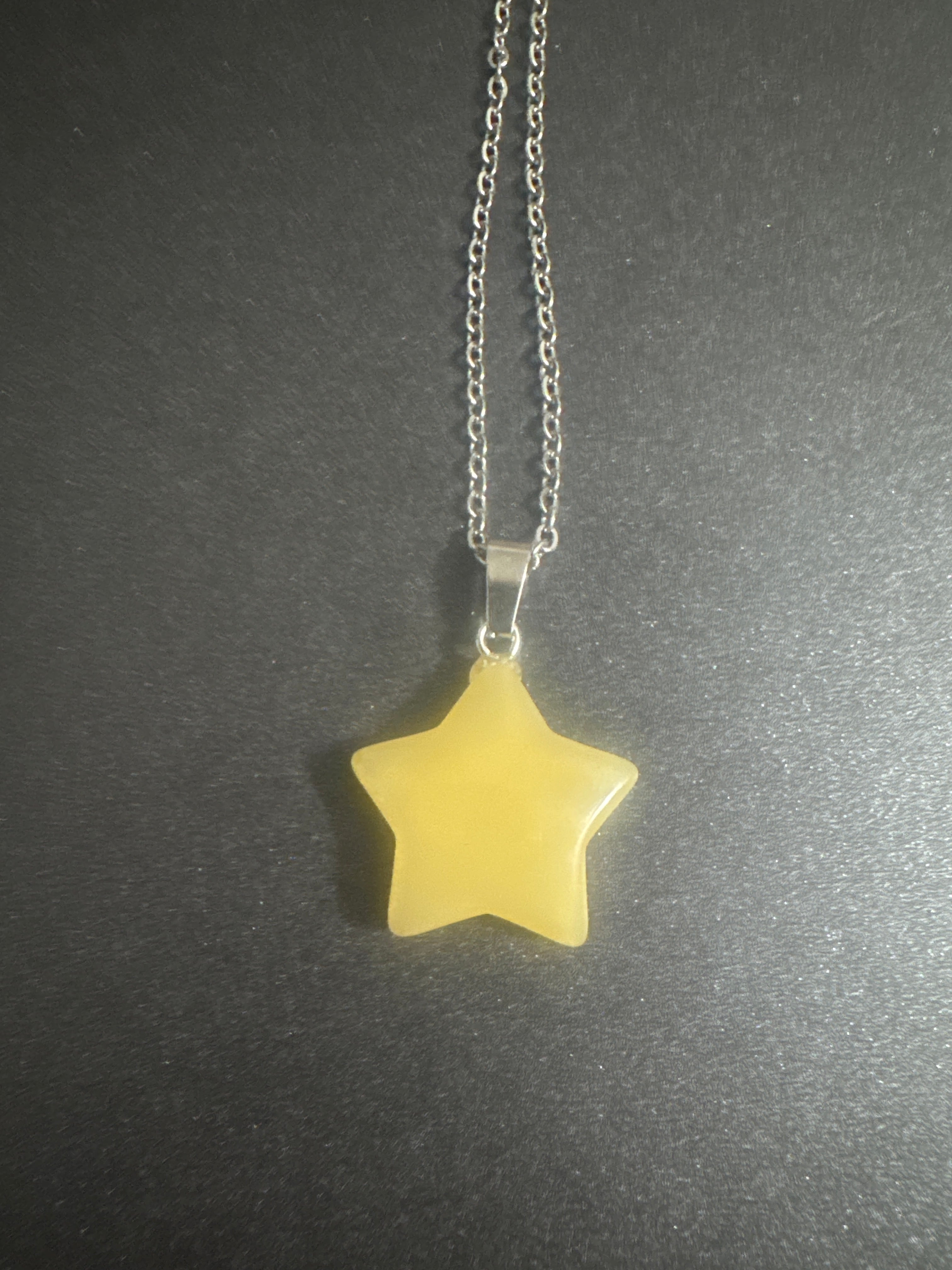 Various Shaped Crystal Necklaces